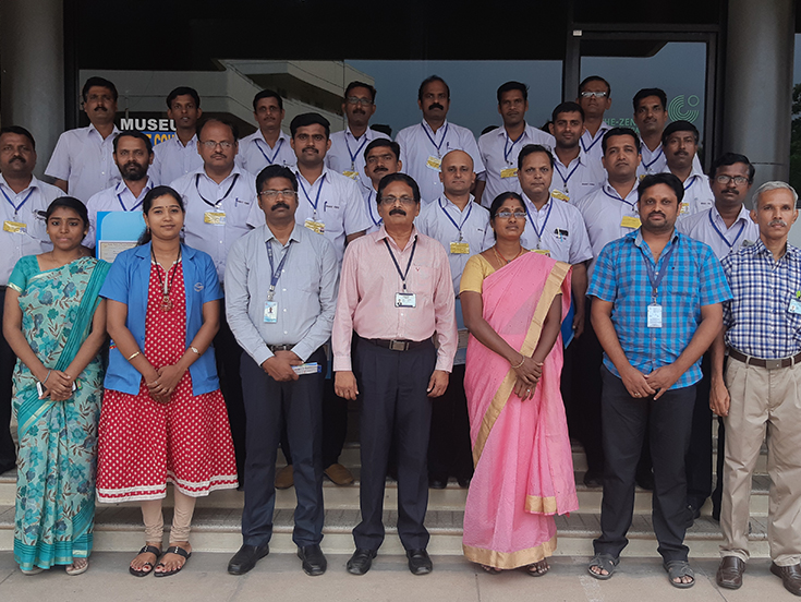 Employees from Bharat Forge Limited, Pune (Training Program on "Gearing Up - Industry 4.0")